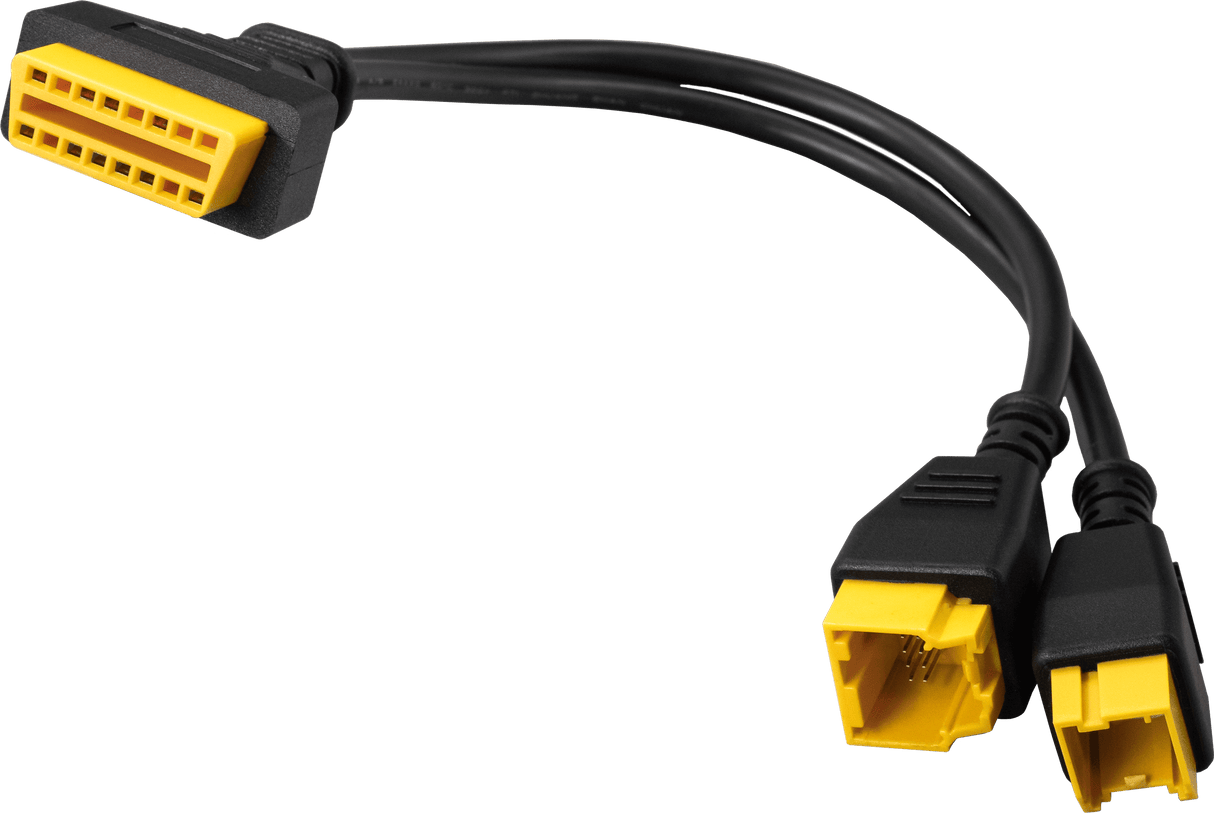 CarLabImmo | FCA 12+8-pins SGW - 16-pins OBD2 Verloopkabel | Personenauto