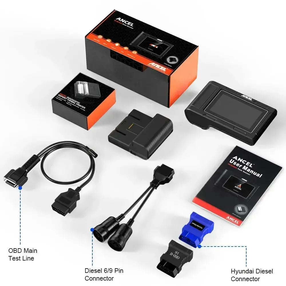 Ancel HD3200 Vrachtwagen Uitleesapparaat