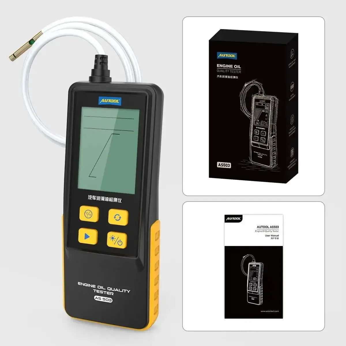 Autool AS503 | Motorolietester