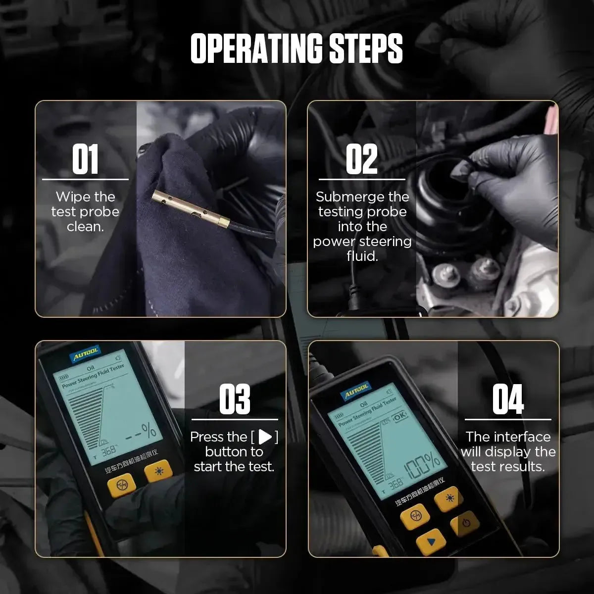 Autool AS507 | Stuurbekrachtigingsvloeistoftester