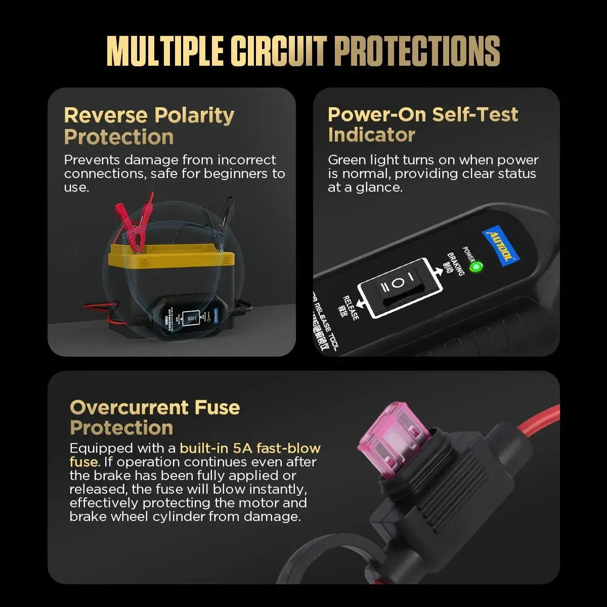 Autool BT10 | Elektronische Parkeerrem-ontgrendeling Gereedschap