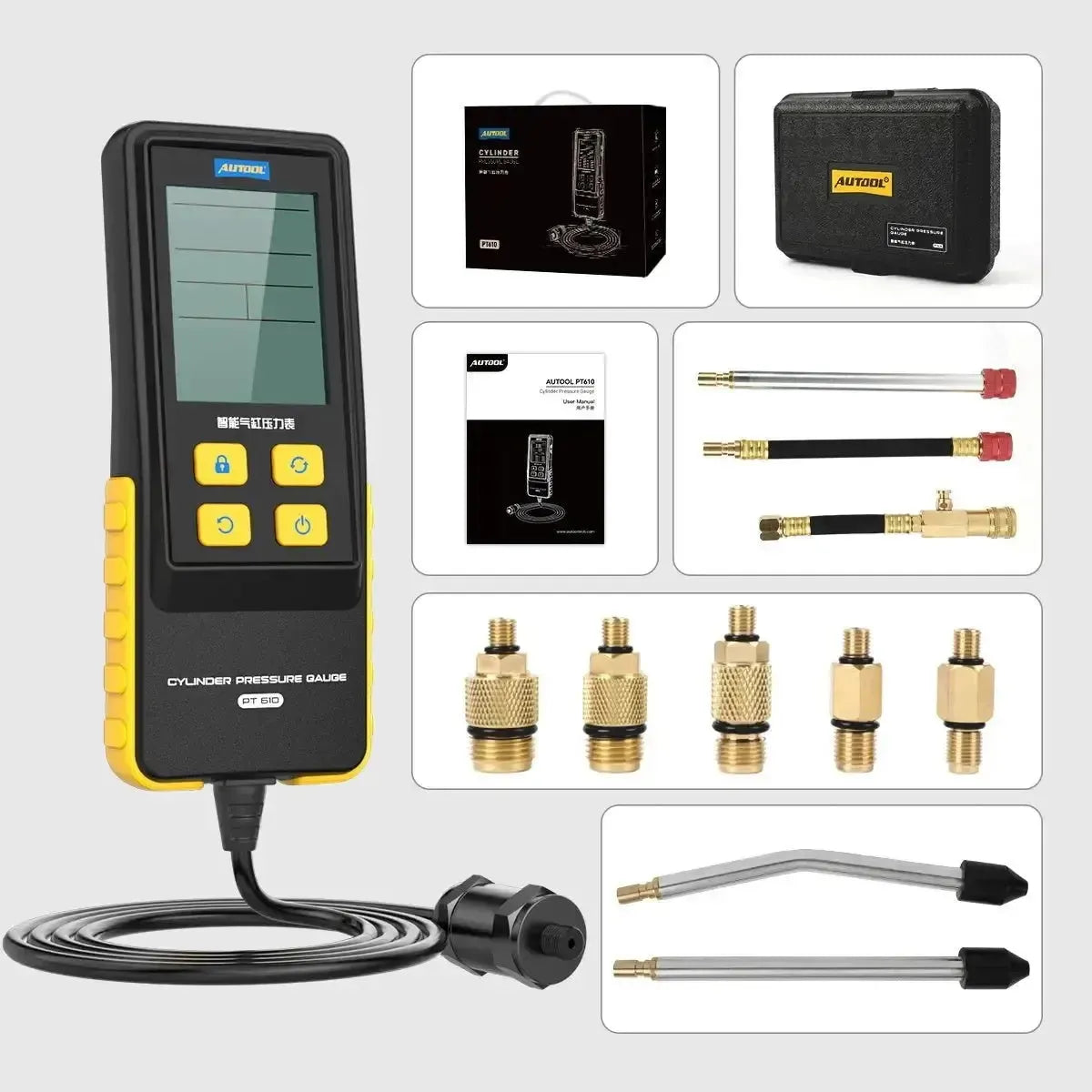 Autool PT610 | Compressietester