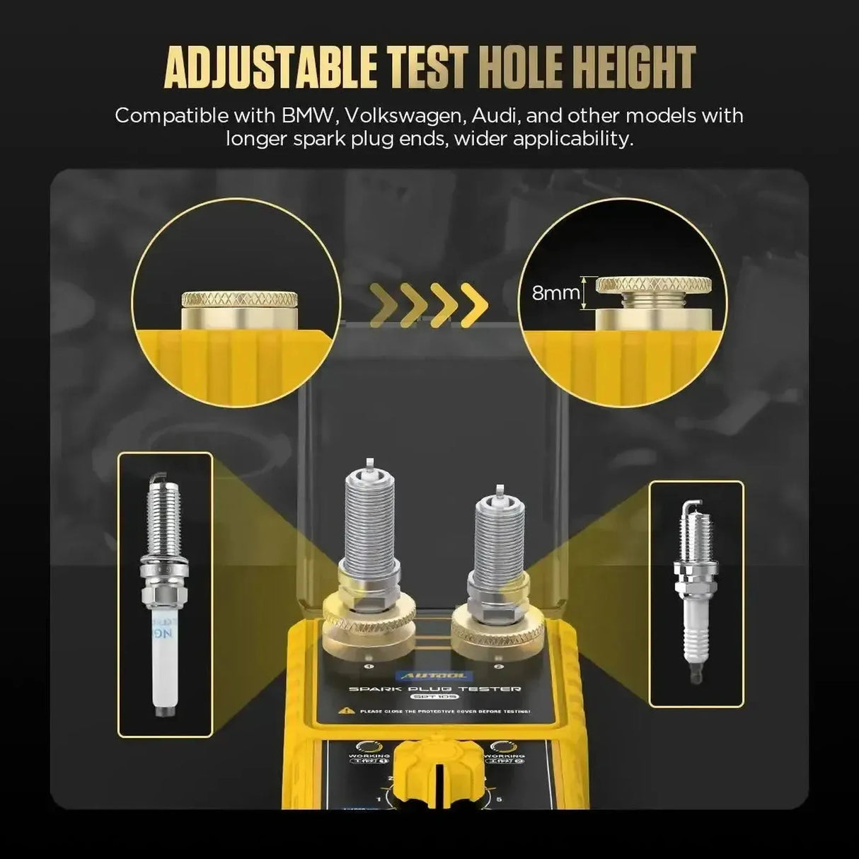 Autool SPT105 | Bougietester