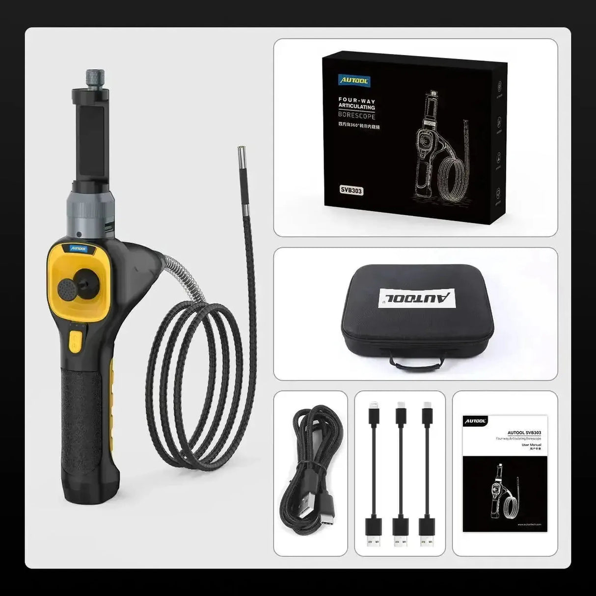 Autool SVB303 | Inspectiecamera (6.2 mm)
