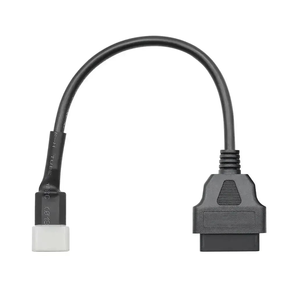 Delphi 6-pins OBD – 16-pins OBD2 Verloopkabel | Motorfiets