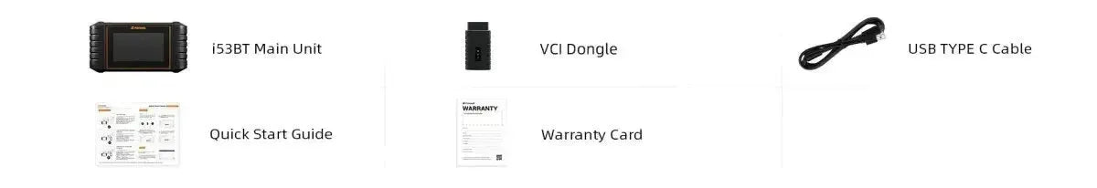 Foxwell I53BT | Uitleesapparaat | Auto