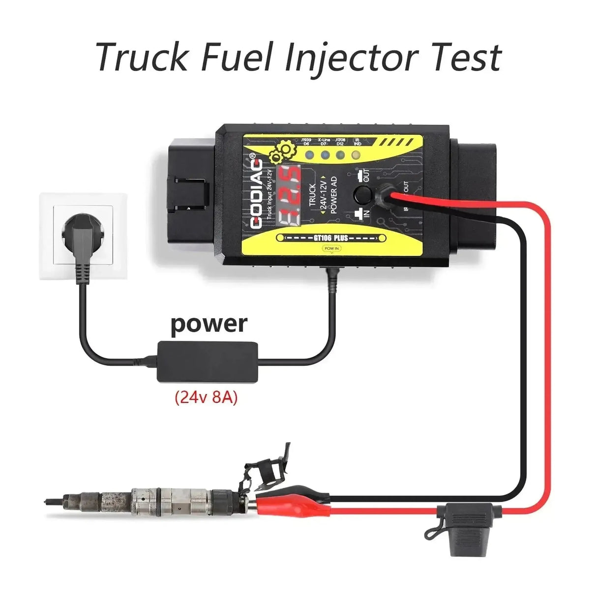 GoDiag GT106 Plus | Spanningsconverter | Accessoires