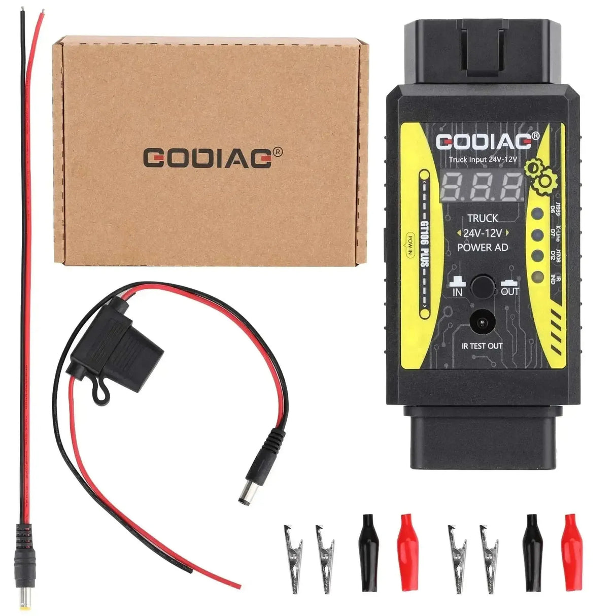 GoDiag GT106 Plus | Spanningsconverter | Accessoires