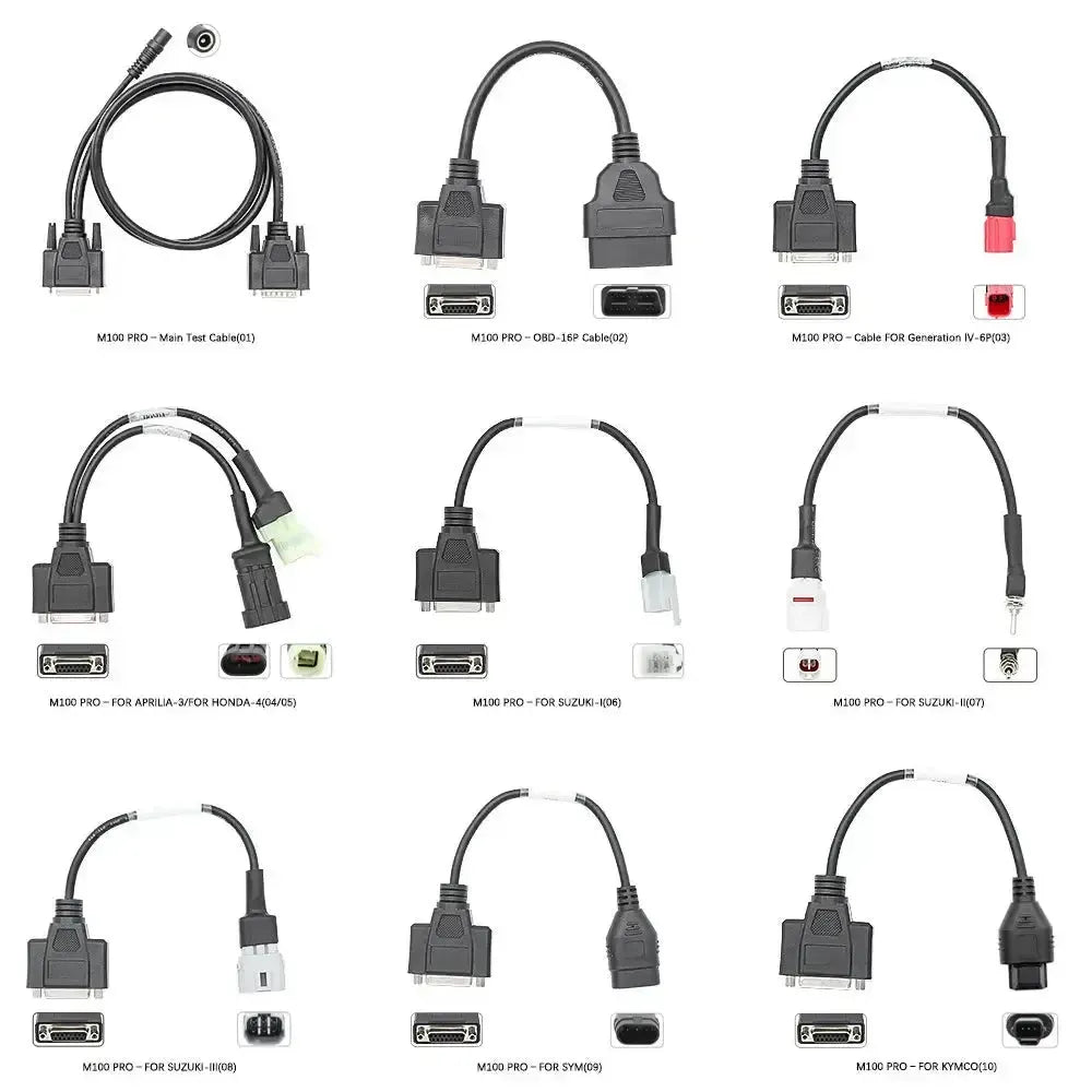 JDiag M100 Pro Full Motorfiets Uitleesapparaat