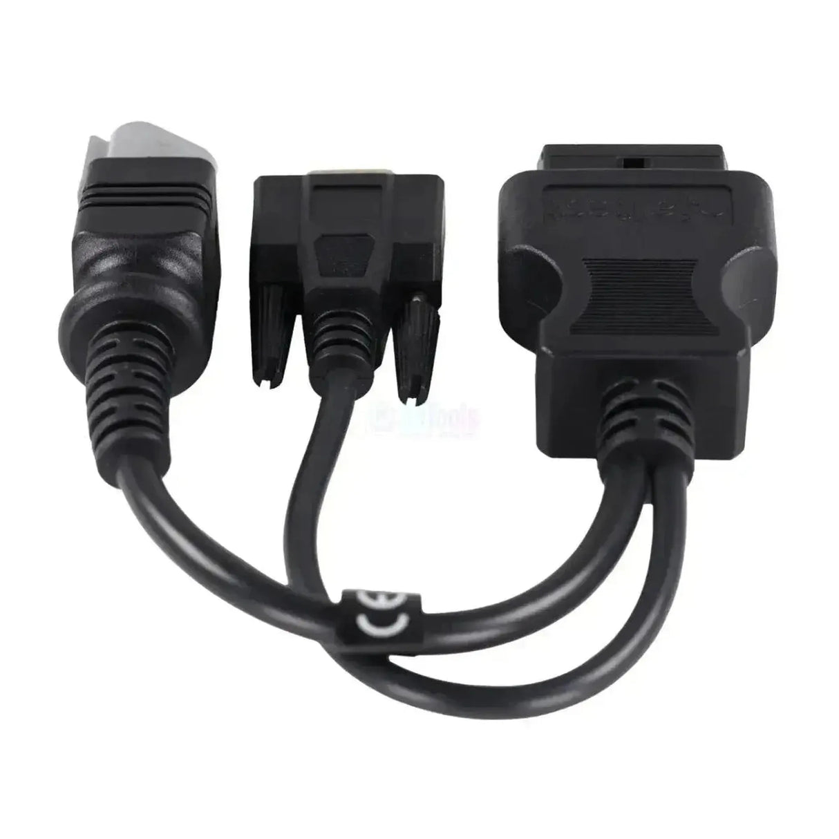 Jaltest (JDC518A) | SISU 3+9-pins OBD - 16-pins OBD2 Verloopkabel | Verbrandingsmotor