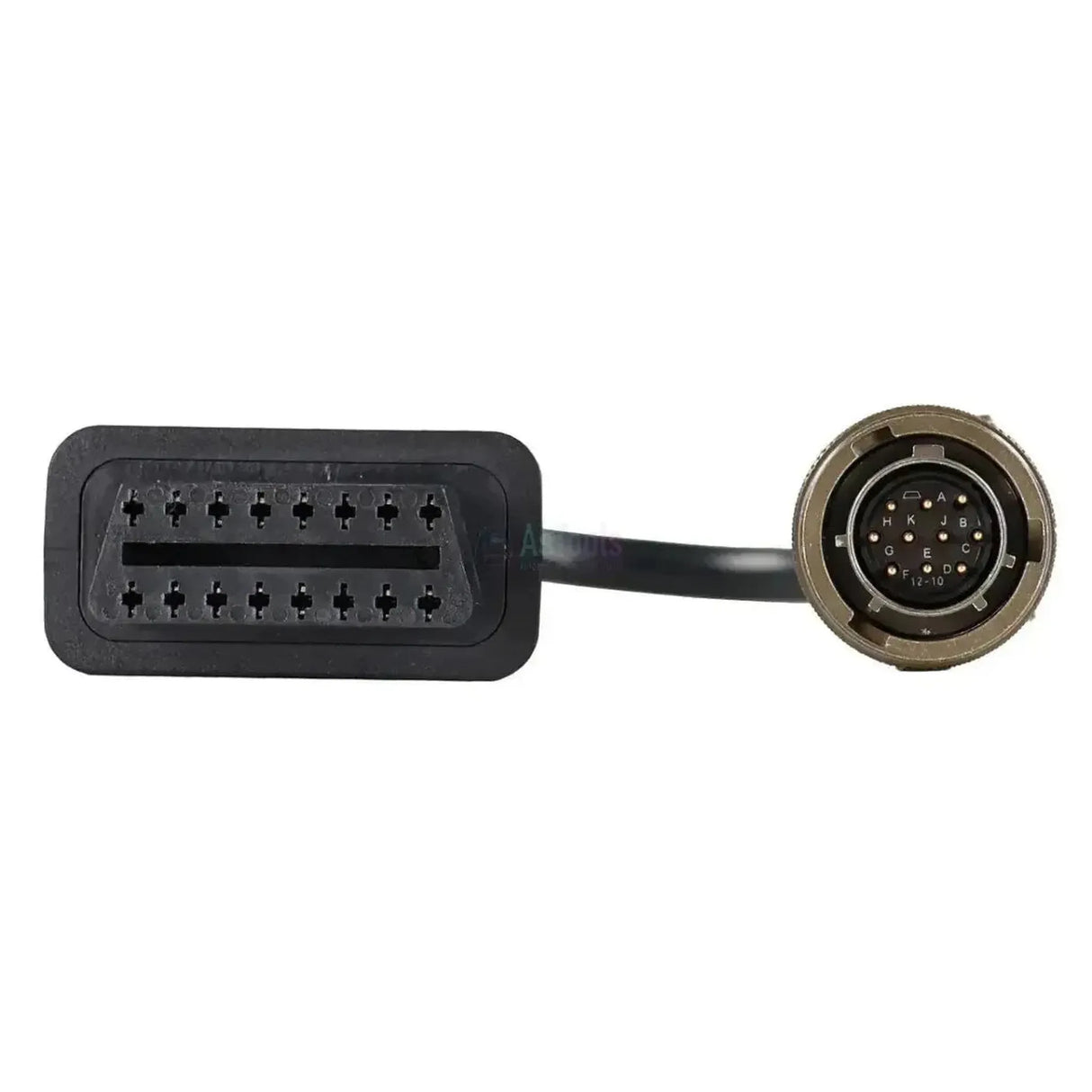 Jaltest (JDC537A) | MTU 10-pins OBD - 16-pins OBD2 Verloopkabel | Verbrandingsmotor