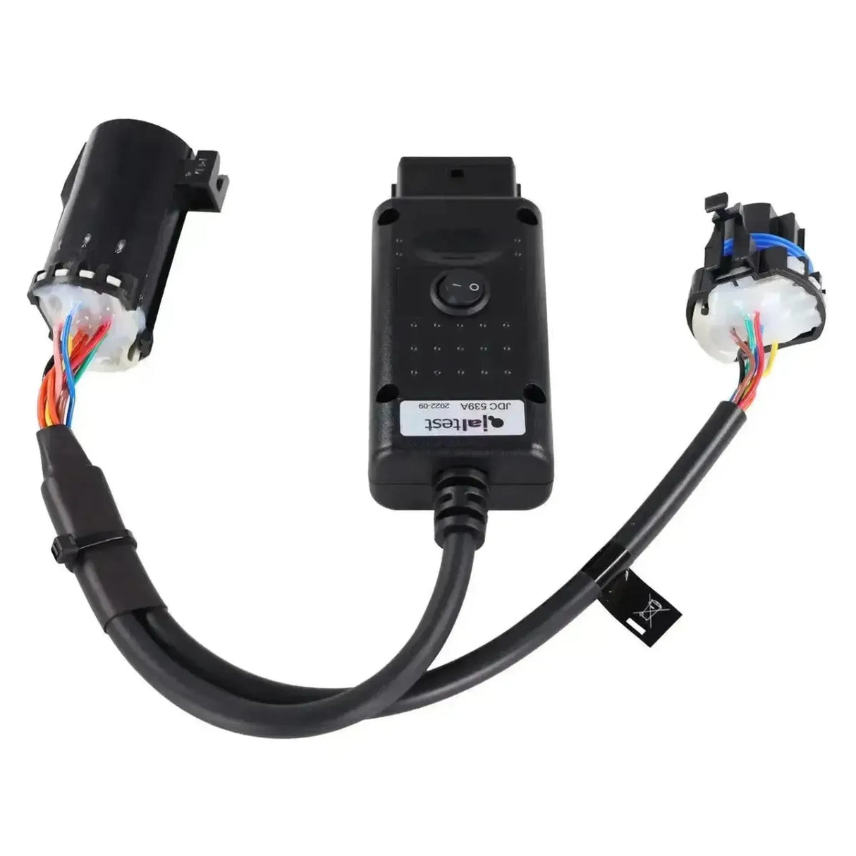 Jaltest (JDC539A) | Bobcat 6+6-pins OBD - 16-pins OBD2 Verloopkabel | Verbrandingsmotor