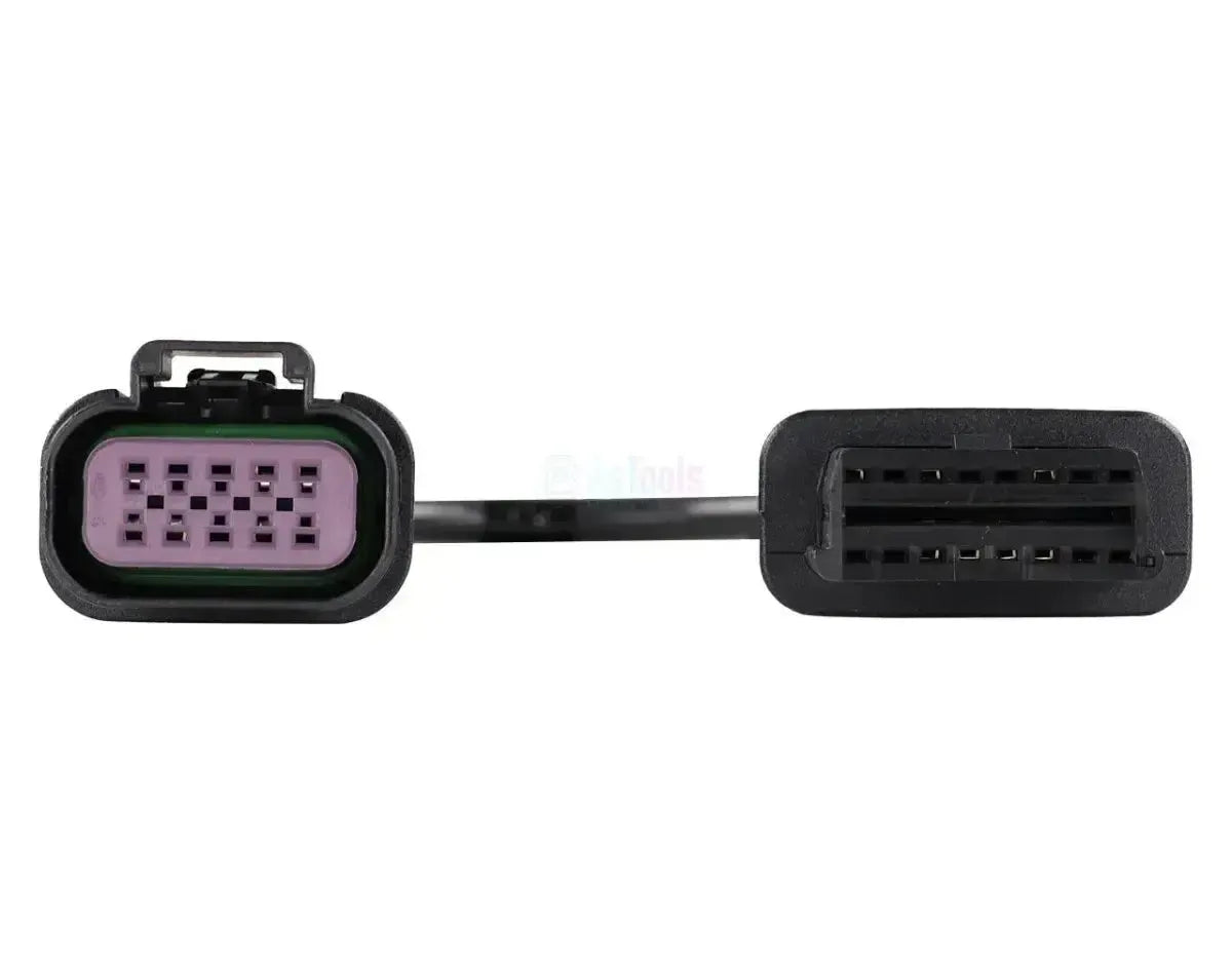 Jaltest (JDC617A) | Mercury (SmartCraft G3) 10-pins ECU – 16-pins OBD2 Verloopkabel | Motorboot