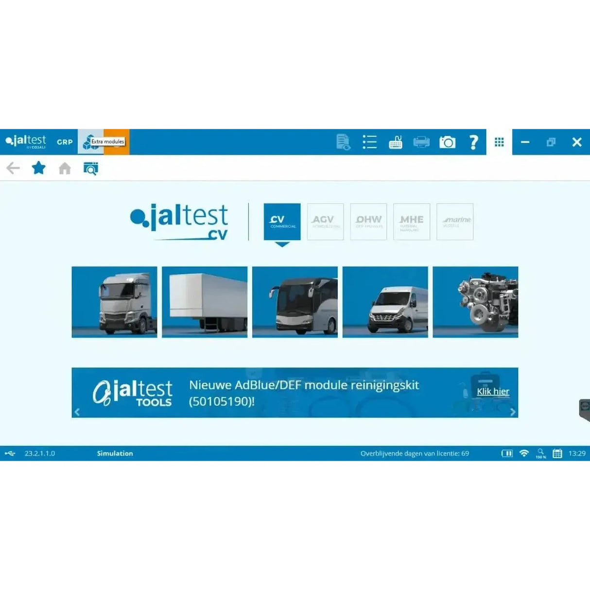 Jaltest Trailer Uitleesapparaat