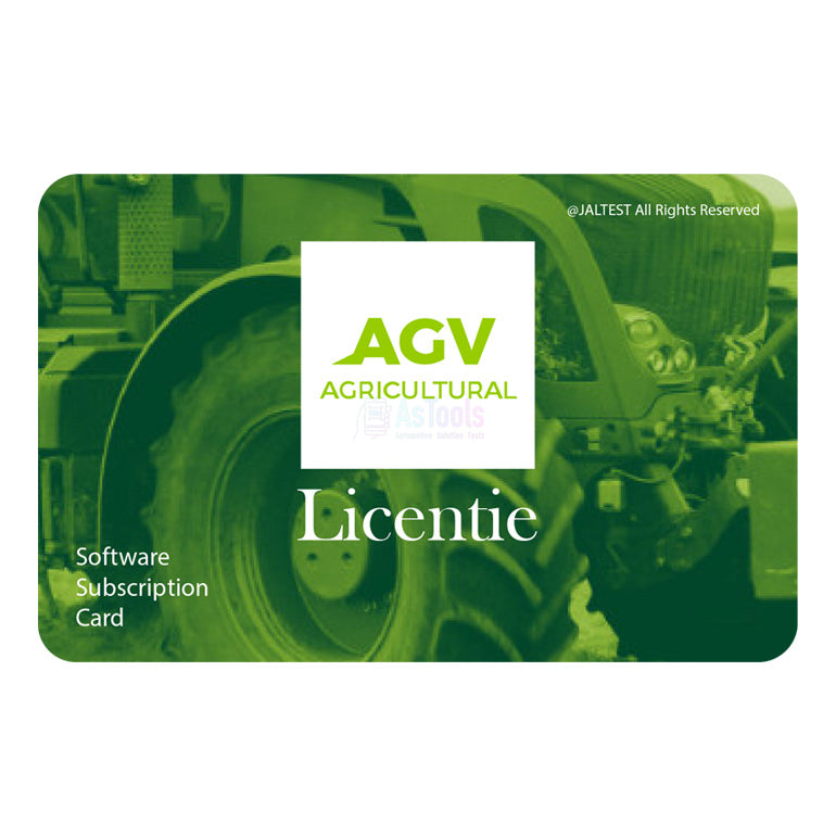 Jaltest (73501007) | AGV (Agricultural) | Software-licentie