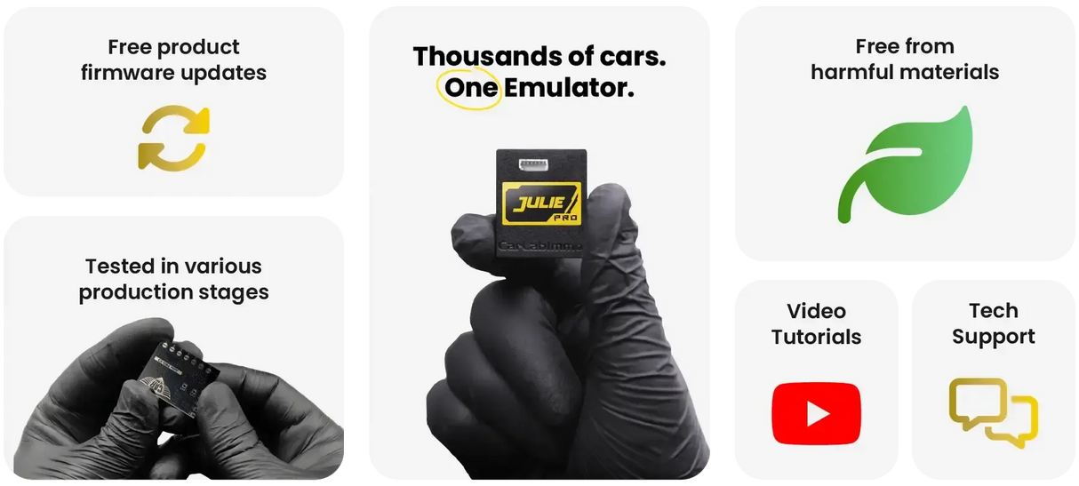 Julie PRO V123 | IMMO OFF & ESL/ELV Emulator