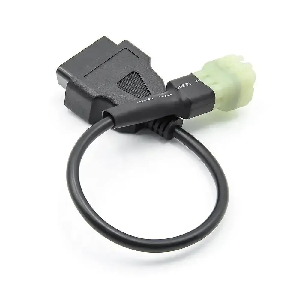 KTM 6-pins OBD – 16-pins OBD2 Verloopkabel | Motorfiets