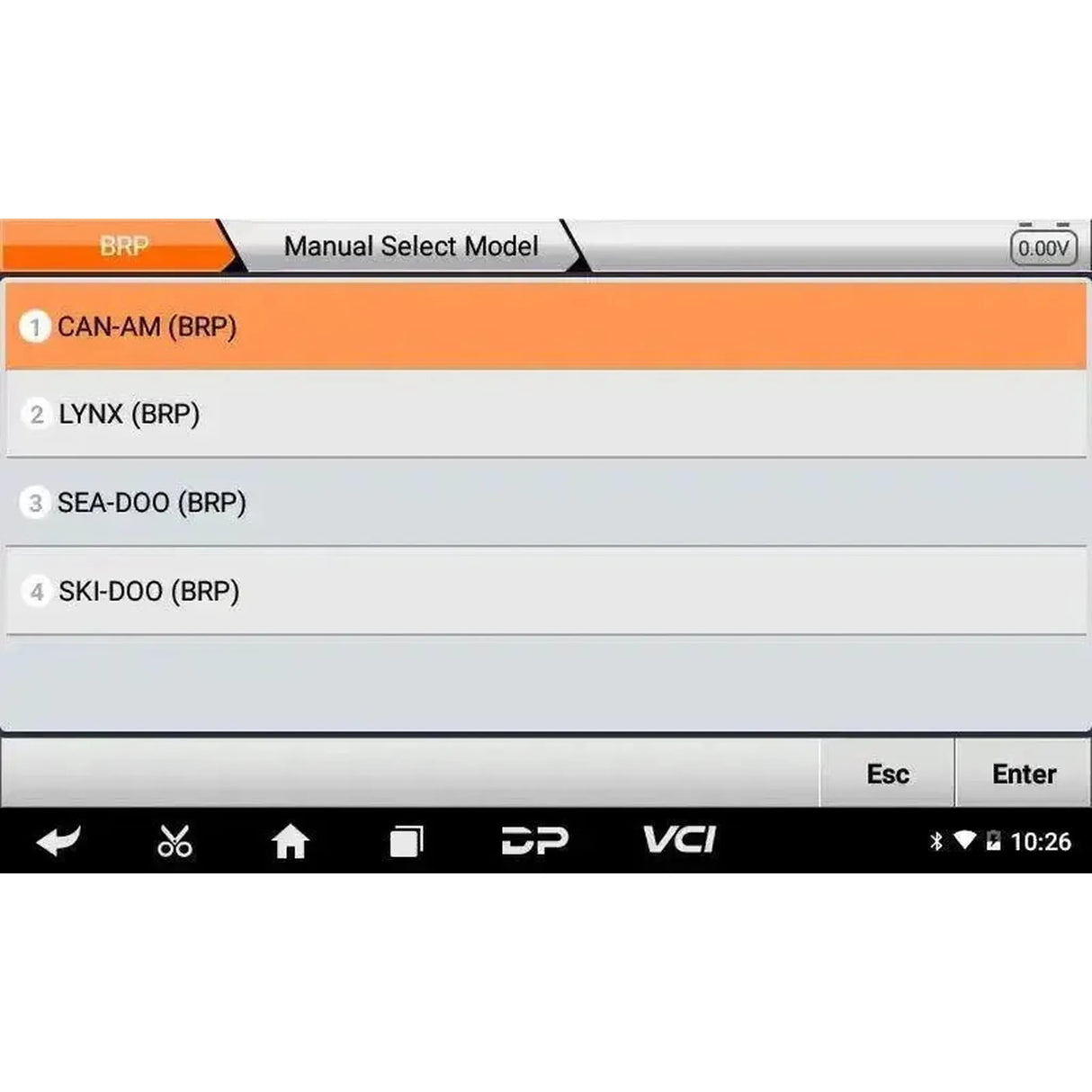 OBDSTAR IScan BRP | Uitleesapparaat | Motorfiets/Motorboot
