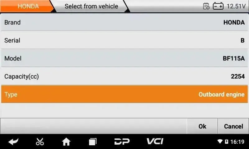 OBDSTAR IScan Honda (Marine) | Uitleesapparaat | Motorboot