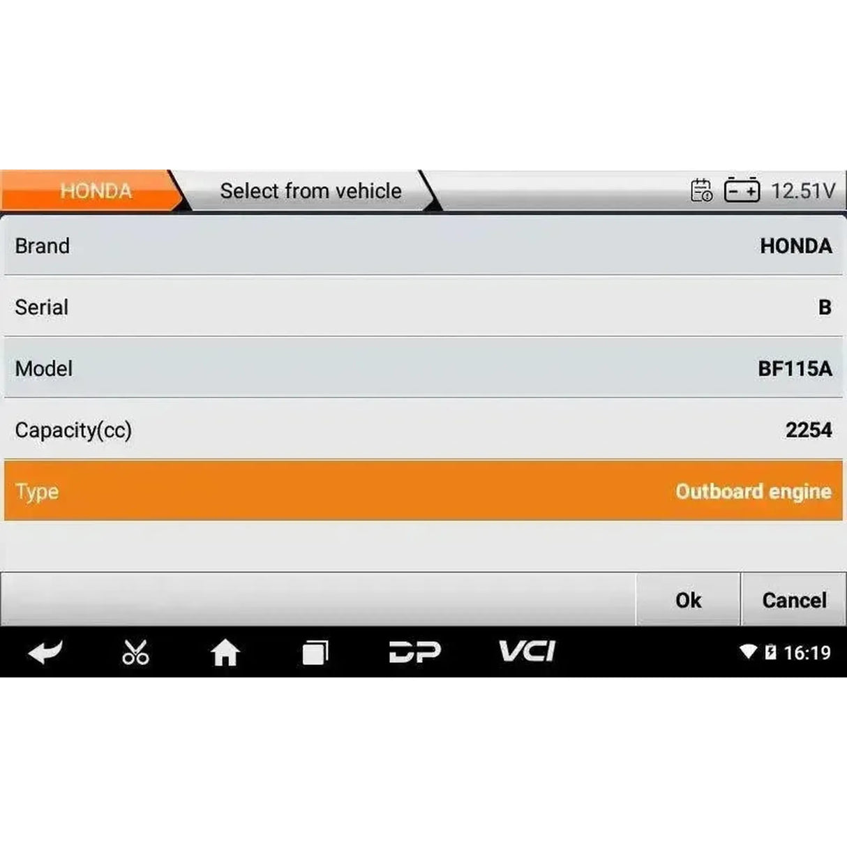 OBDSTAR IScan Honda (Marine) | Uitleesapparaat | Motorboot