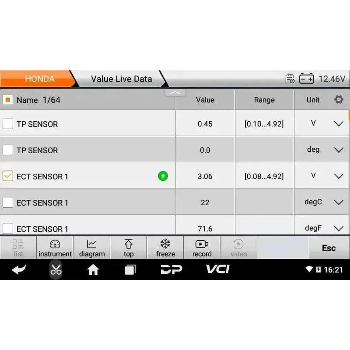 OBDSTAR IScan Honda (Marine) | Uitleesapparaat | Motorboot