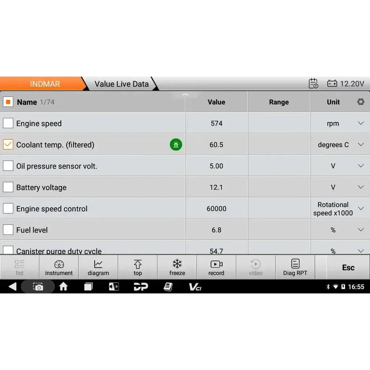 OBDSTAR IScan Pro Indmar (Marine) | Uitleesapparaat | Motorboot