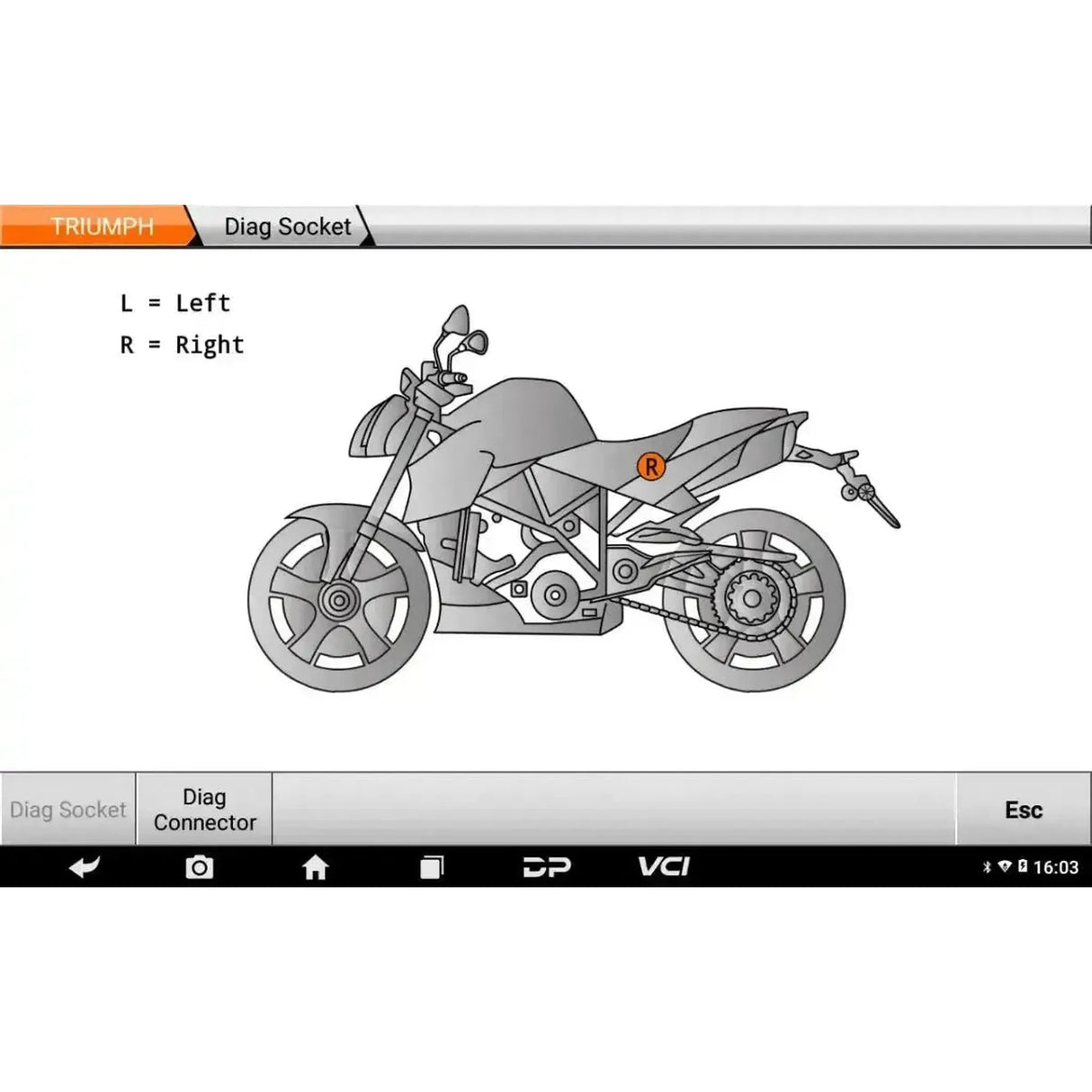 OBDSTAR IScan Triumph | Uitleesapparaat | Motorfiets