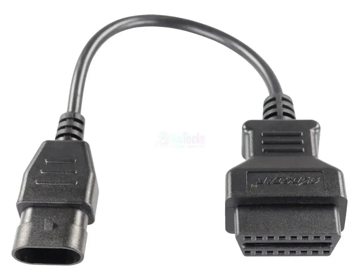 OBDSTAR (M004) | Universeel 3-pins OBD – 16-pins OBD2 Verloopkabel | Snorfiets/Motorfiets