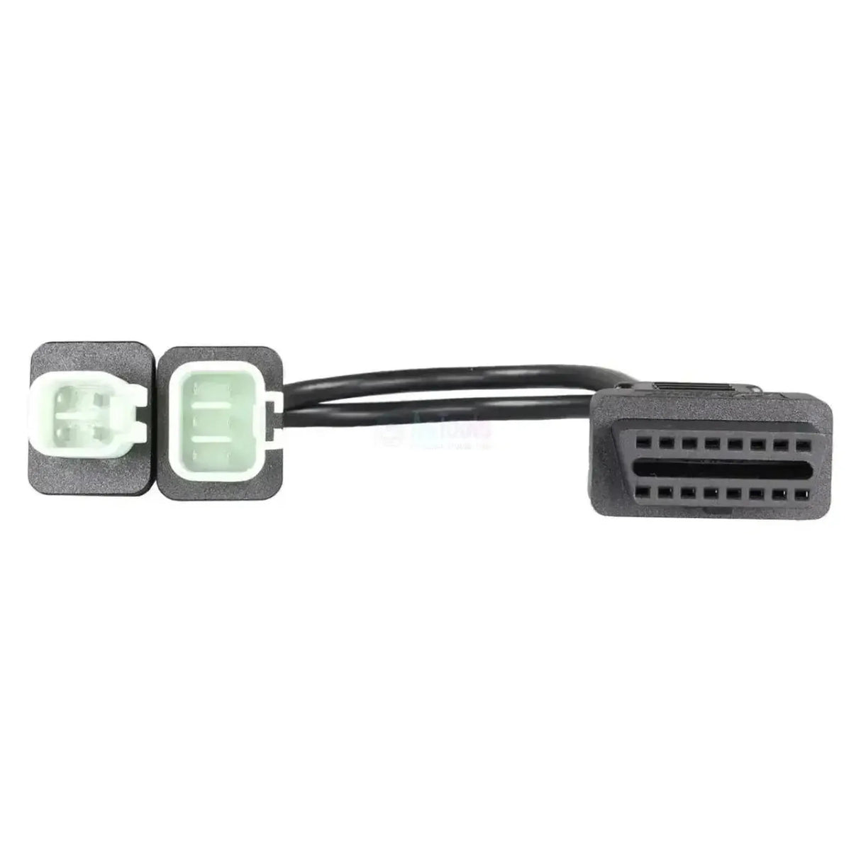 OBDSTAR (M005) | Kawasaki 4+6-pins OBD – 16-pins OBD2 Verloopkabel | Motorfiets