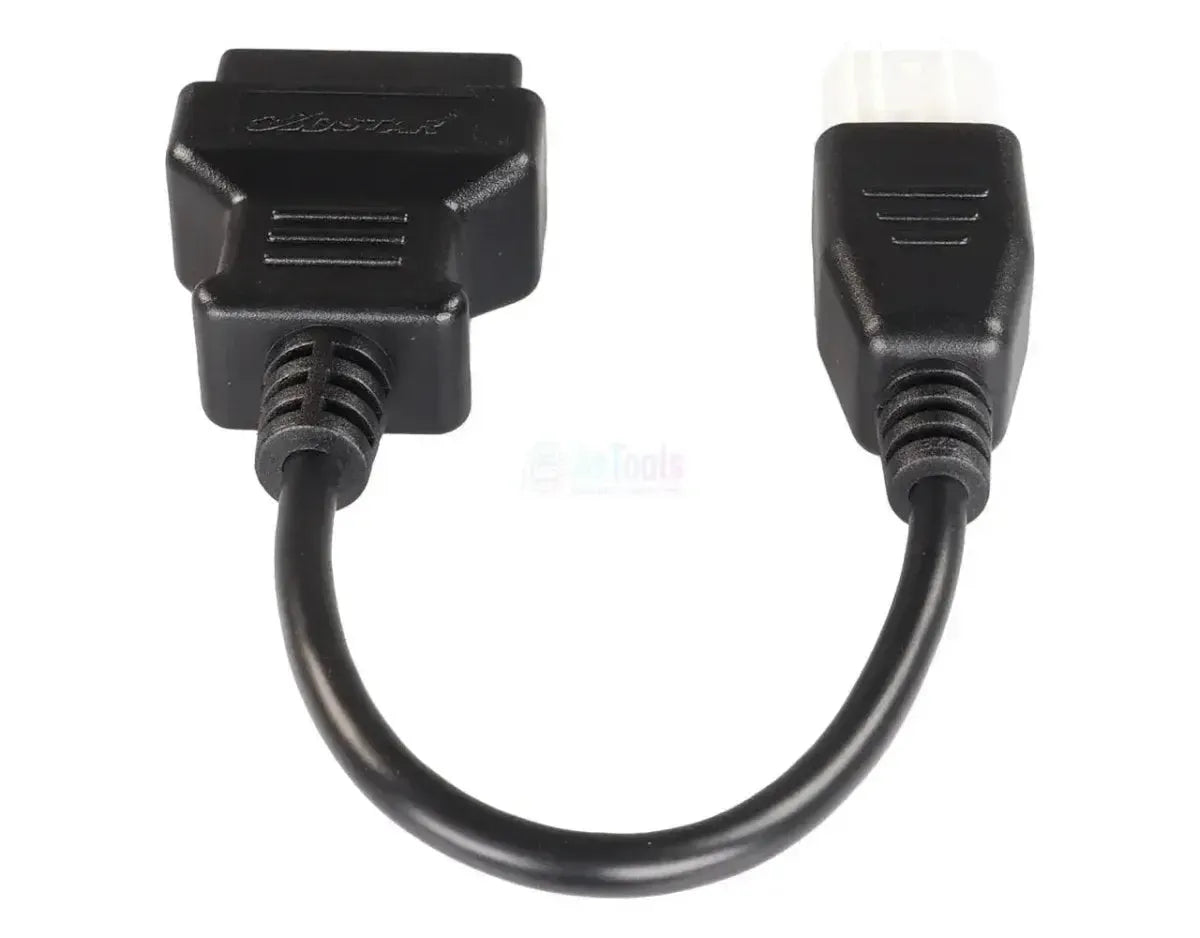 OBDSTAR (M021A) | Universele 6-pins OBD – 16-pins OBD2 Verloopkabel | Motorfiets