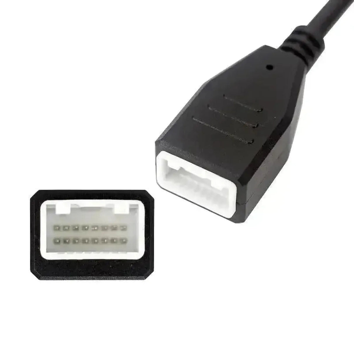 OBDSTAR | Nissan/Renault 16+32-pins SGW - 16-Pins OBD2 Verloopkabel | Personenauto