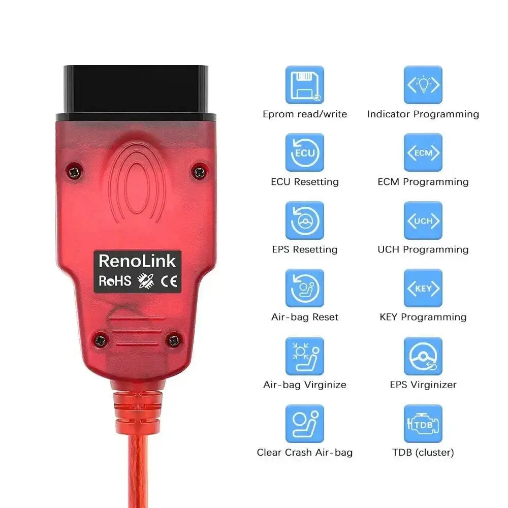 RenoLink OBD2 - USB Interfacekabel