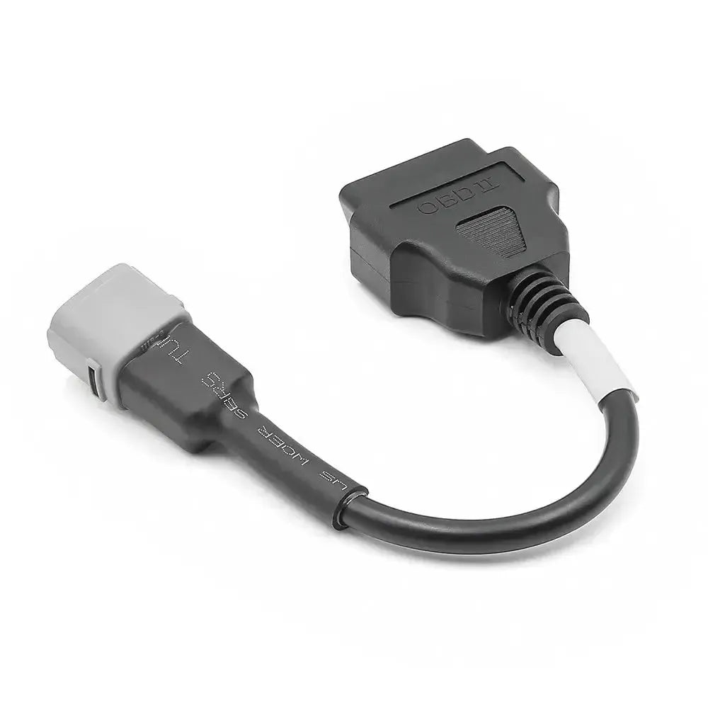 Suzuki 6-pins OBD – 16-pins OBD2 Verloopkabel | Motorfiets