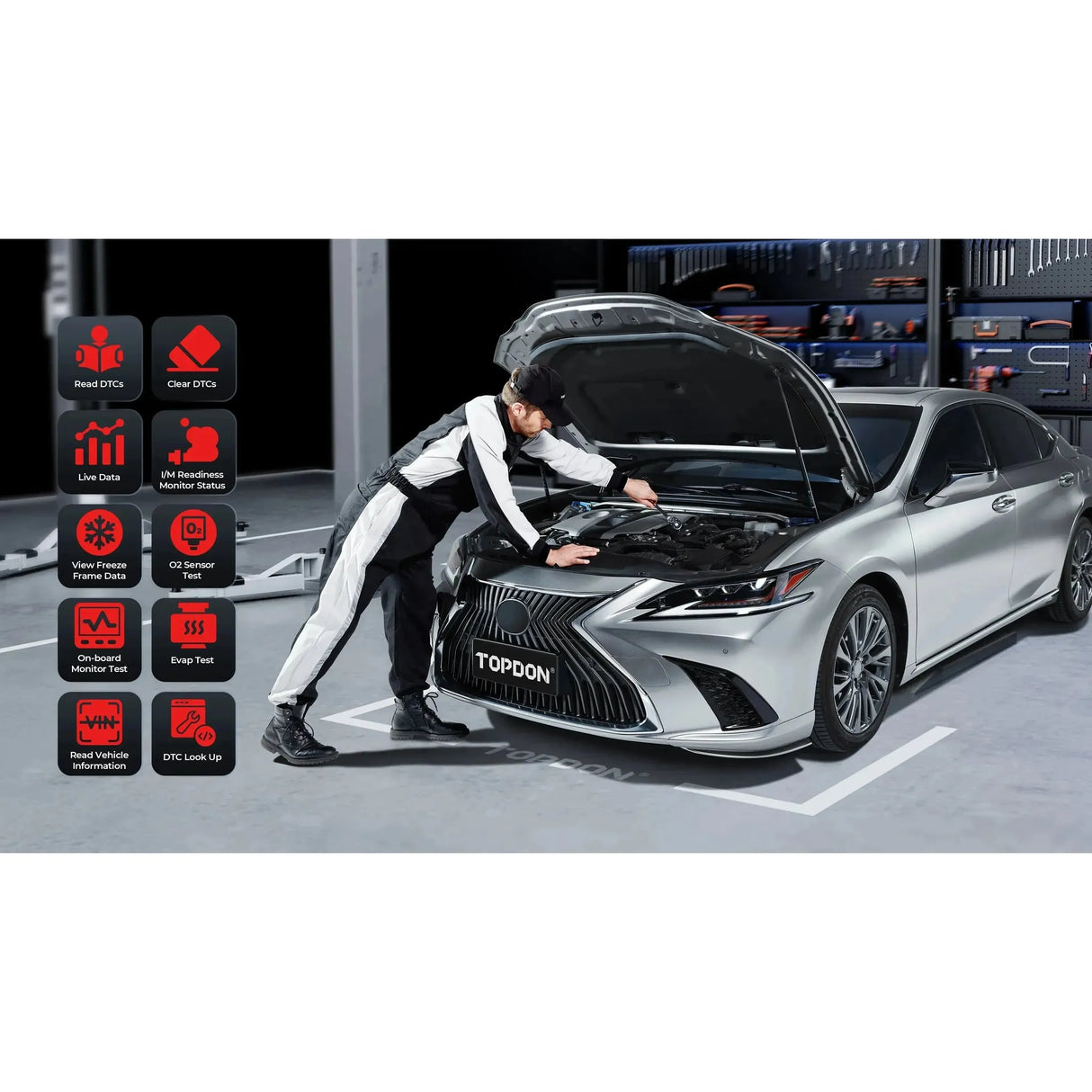 Topdon TopScan Pro | Uitleesapparaat | Auto