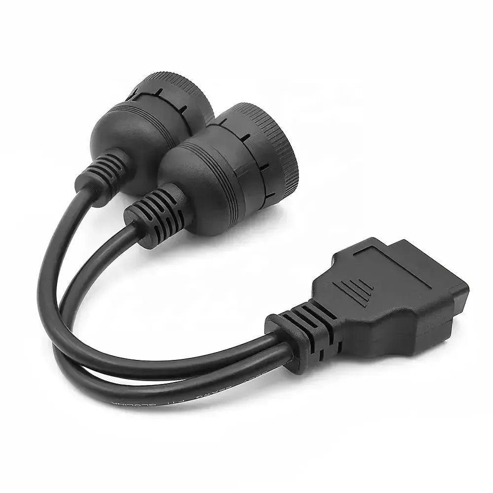 Universeel 6+9 J1708+J1939 – 16-pins OBD2 Verloopkabel | Bedrijfs- en Werkvoertuig