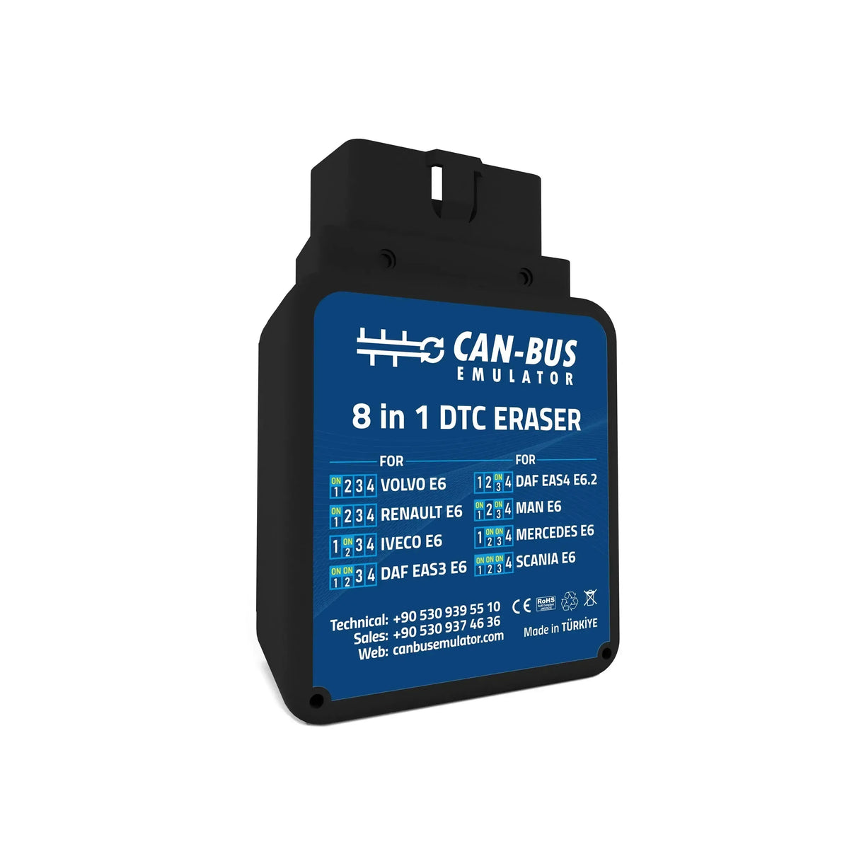 Universele (Euro 6/6.2) | DTC-verwijderaar | Vrachtwagen