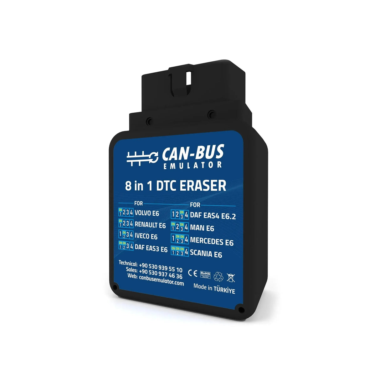 Universele (Euro 6/6.2) | DTC-verwijderaar | Vrachtwagen