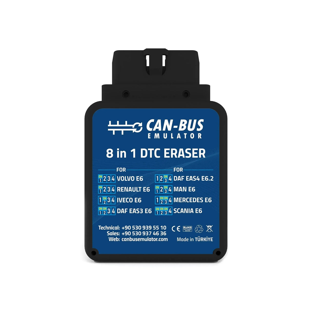 Universele (Euro 6/6.2) | DTC-verwijderaar | Vrachtwagen