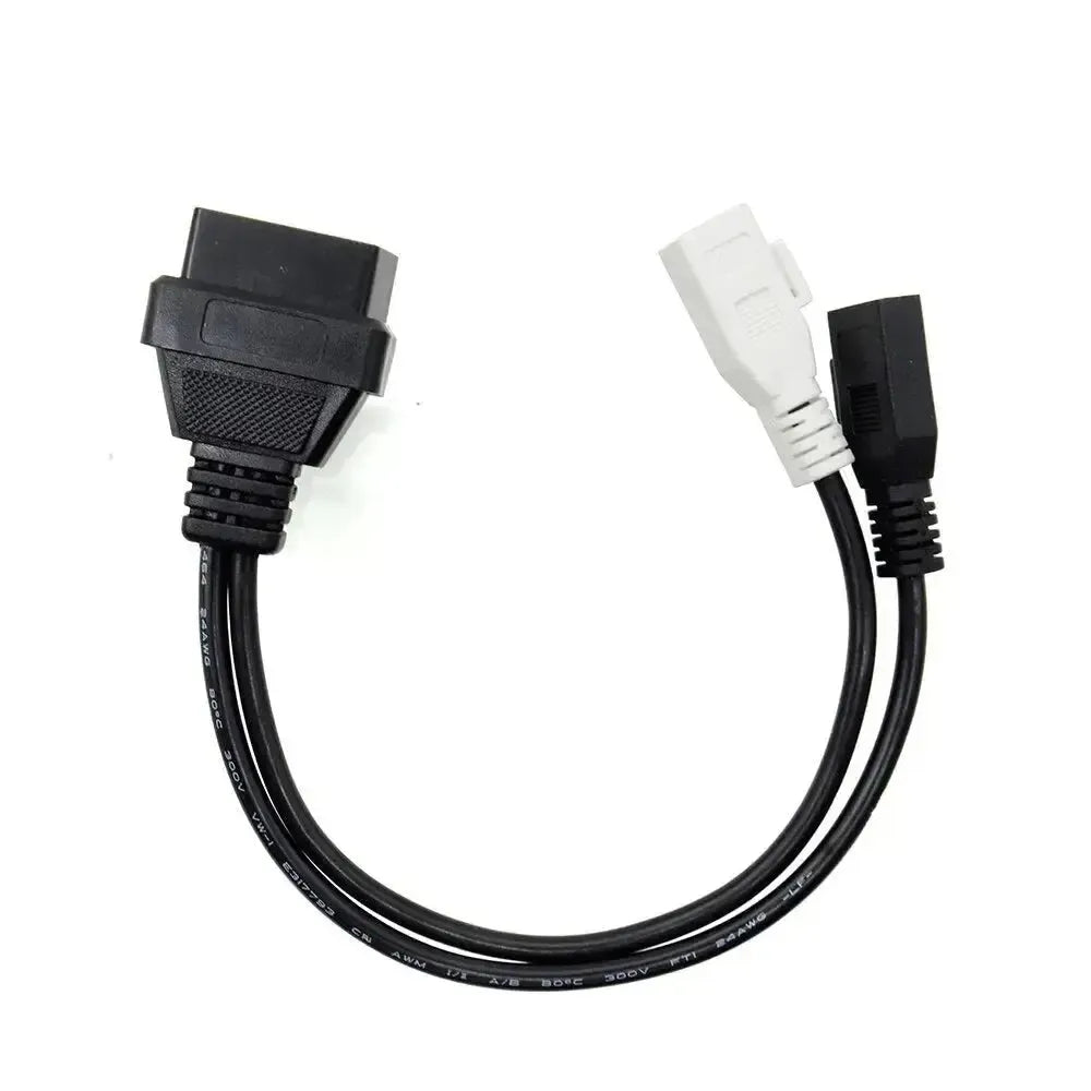 Audi/Seat/Skoda/Volkswagen 2+2-pins OBD1 – 16-pins OBD2 Verloopkabel | Personenauto
