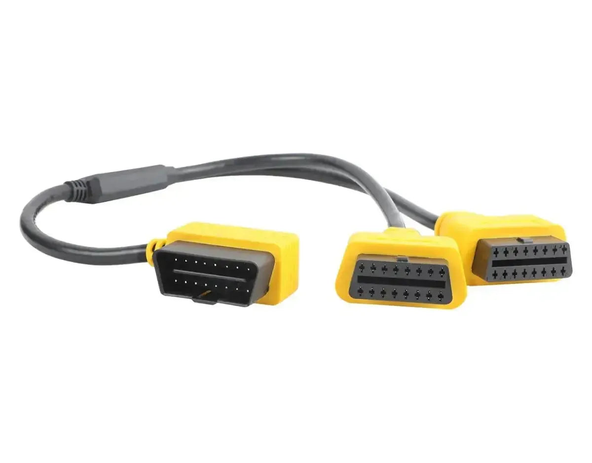 Autool (MOC260) | 16-pins OBD2 Verleng- Splitterkabel 2-Delig (50 cm) | Interface