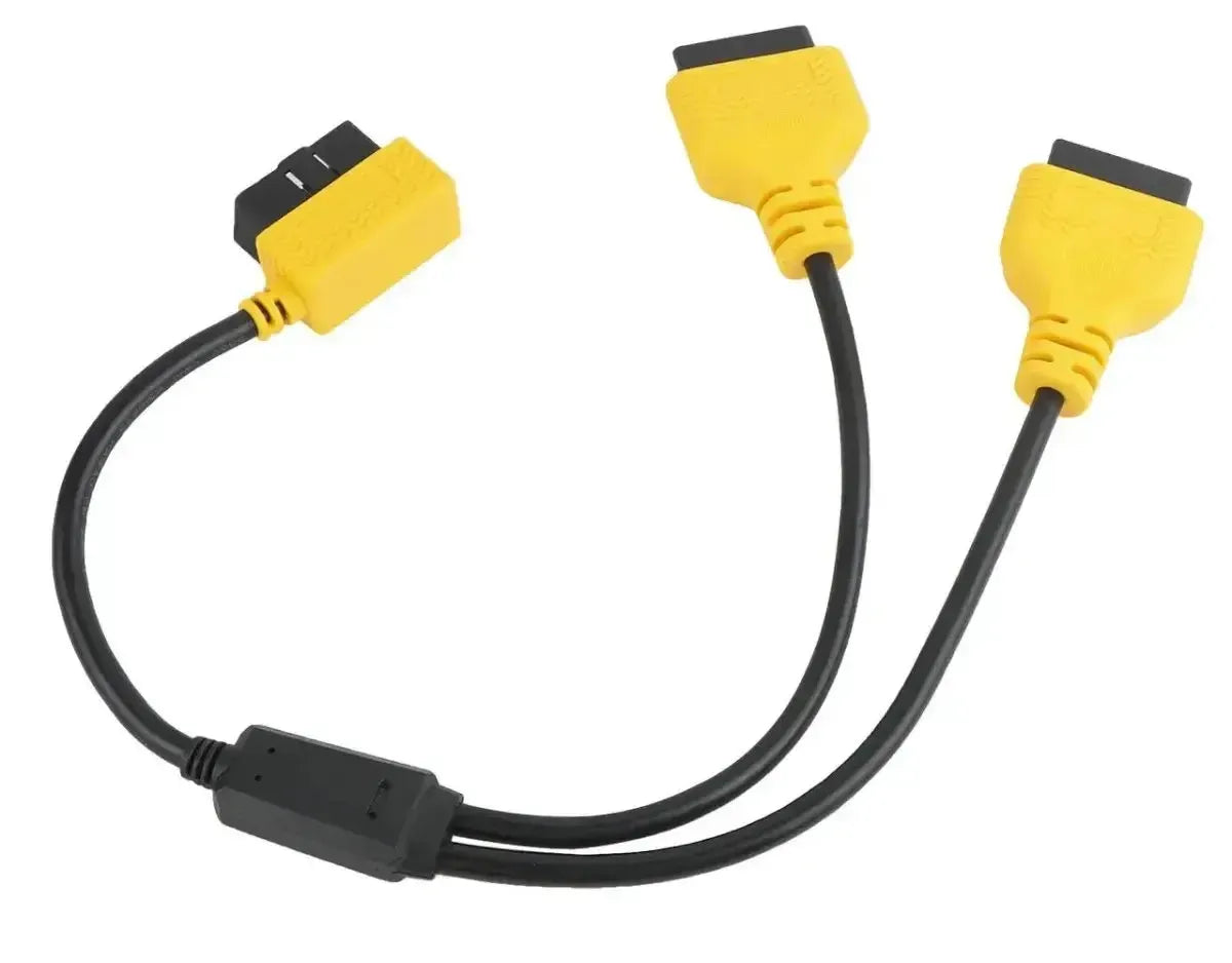 Autool (MOC260) | 16-pins OBD2 Verleng- Splitterkabel 2-Delig (50 cm) | Interface