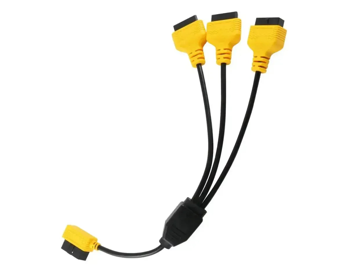 Autool (MOC262) | 16-pins OBD2 Verleng- Splitterkabel 3-Delig (50 cm) | Interface