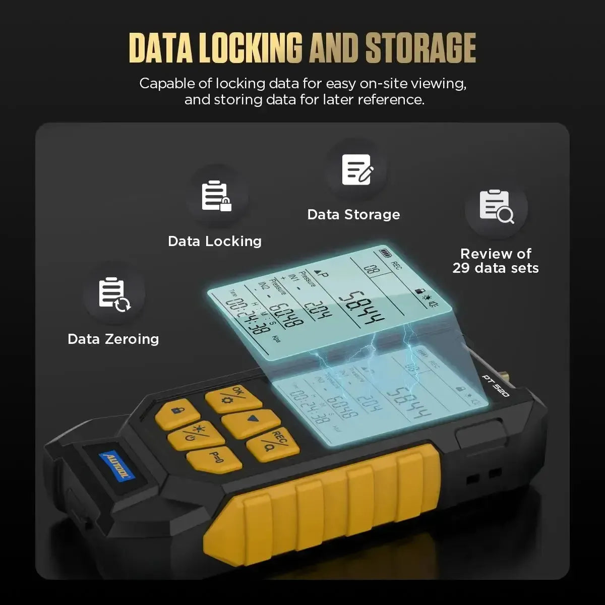 Autool PT520 | Luchtdruktester