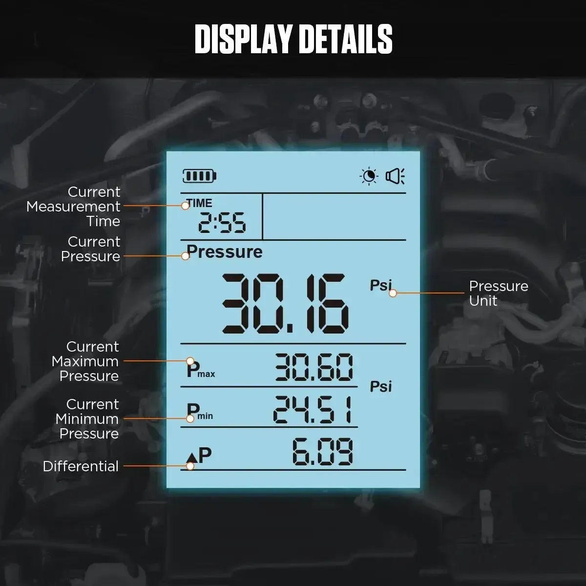 Autool PT630 | Brandstofdruktester