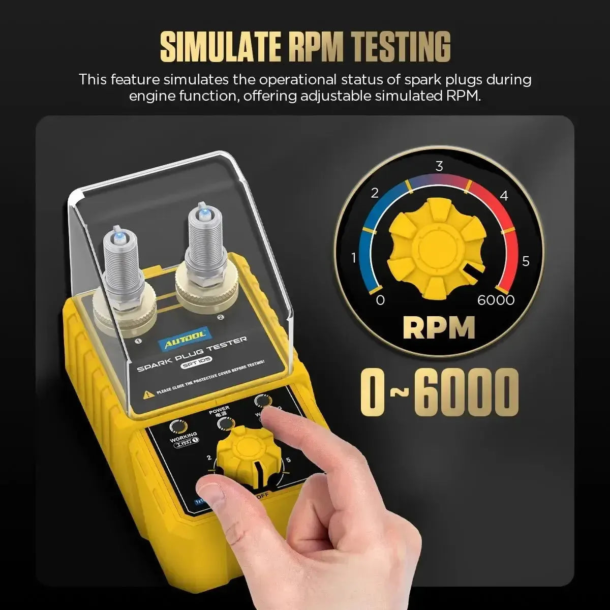 Autool SPT105 | Bougietester
