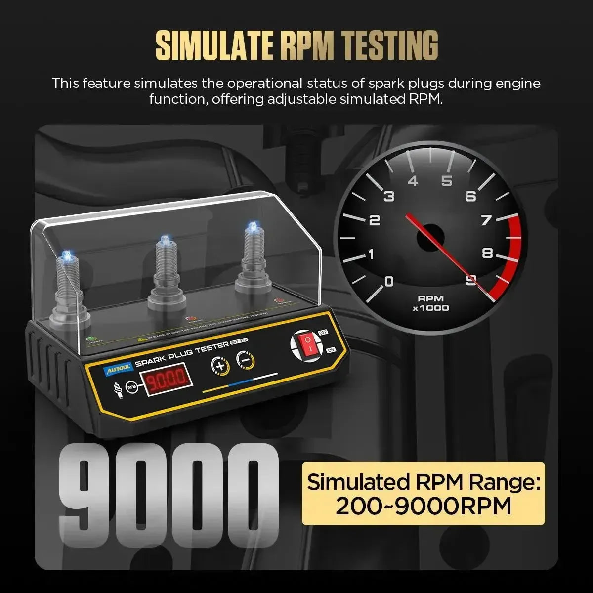 Autool SPT301 | Bougietester