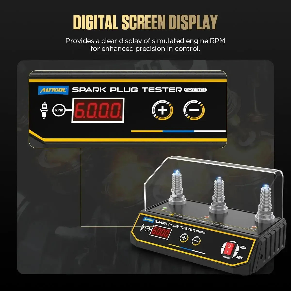 Autool SPT301 | Bougietester