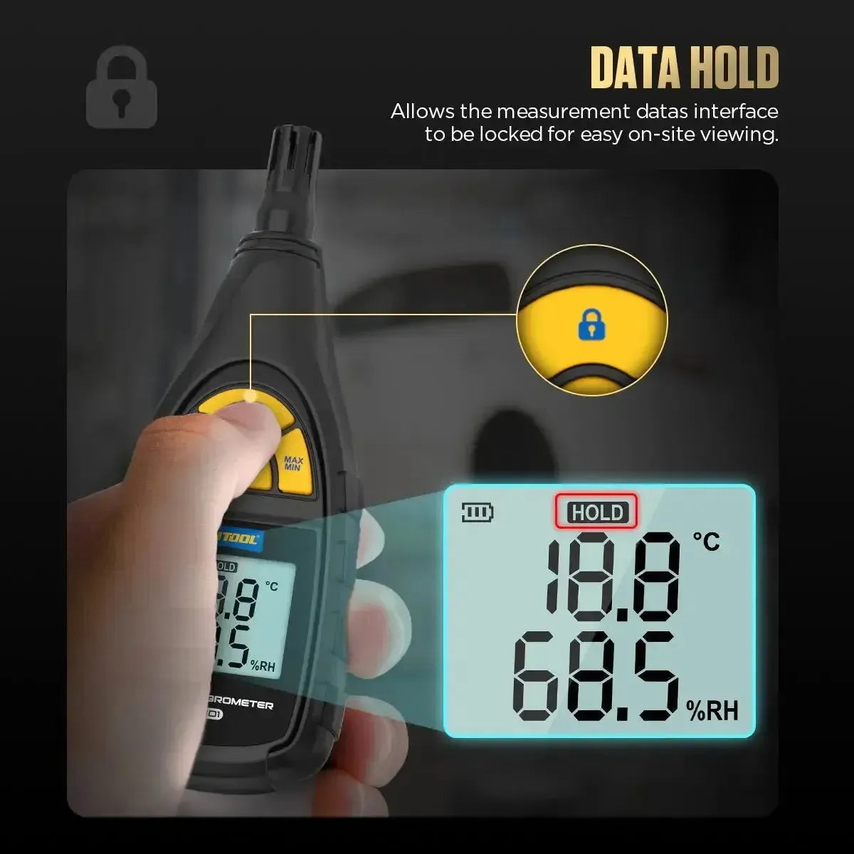 Autool TM101 | Thermo- Hygrometer