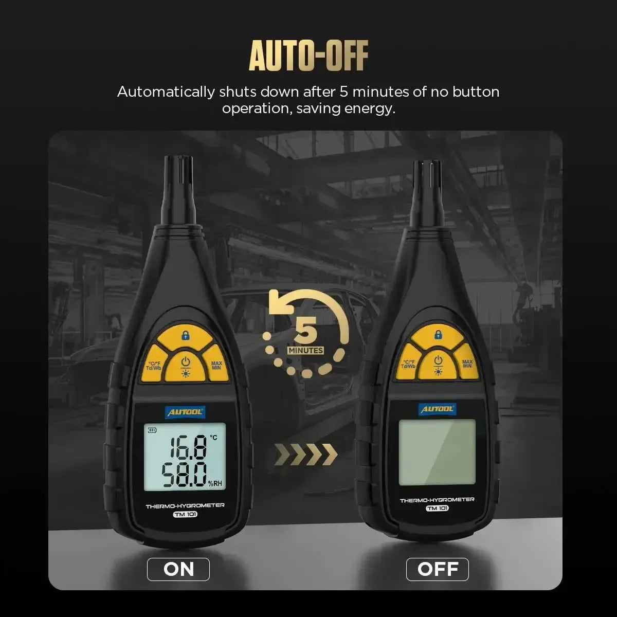 Autool TM101 | Thermo- Hygrometer
