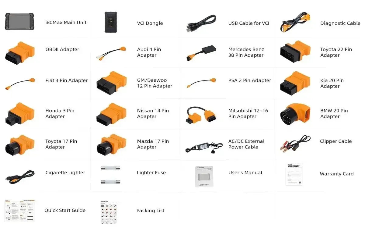 Foxwell I80 Max | Uitleesapparaat | Auto